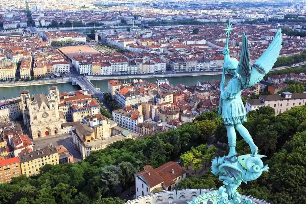 Vue de Lyon