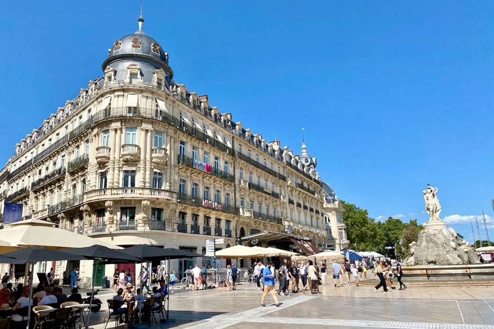 Vue de Montpellier